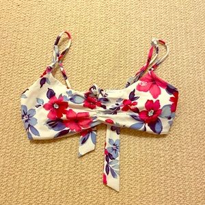 LANDSEND floral bikini top